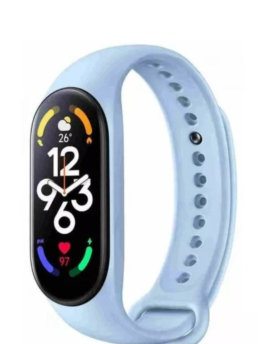 Оригинальный ремешок Xiaomi Smart Band 7 (Голубой)