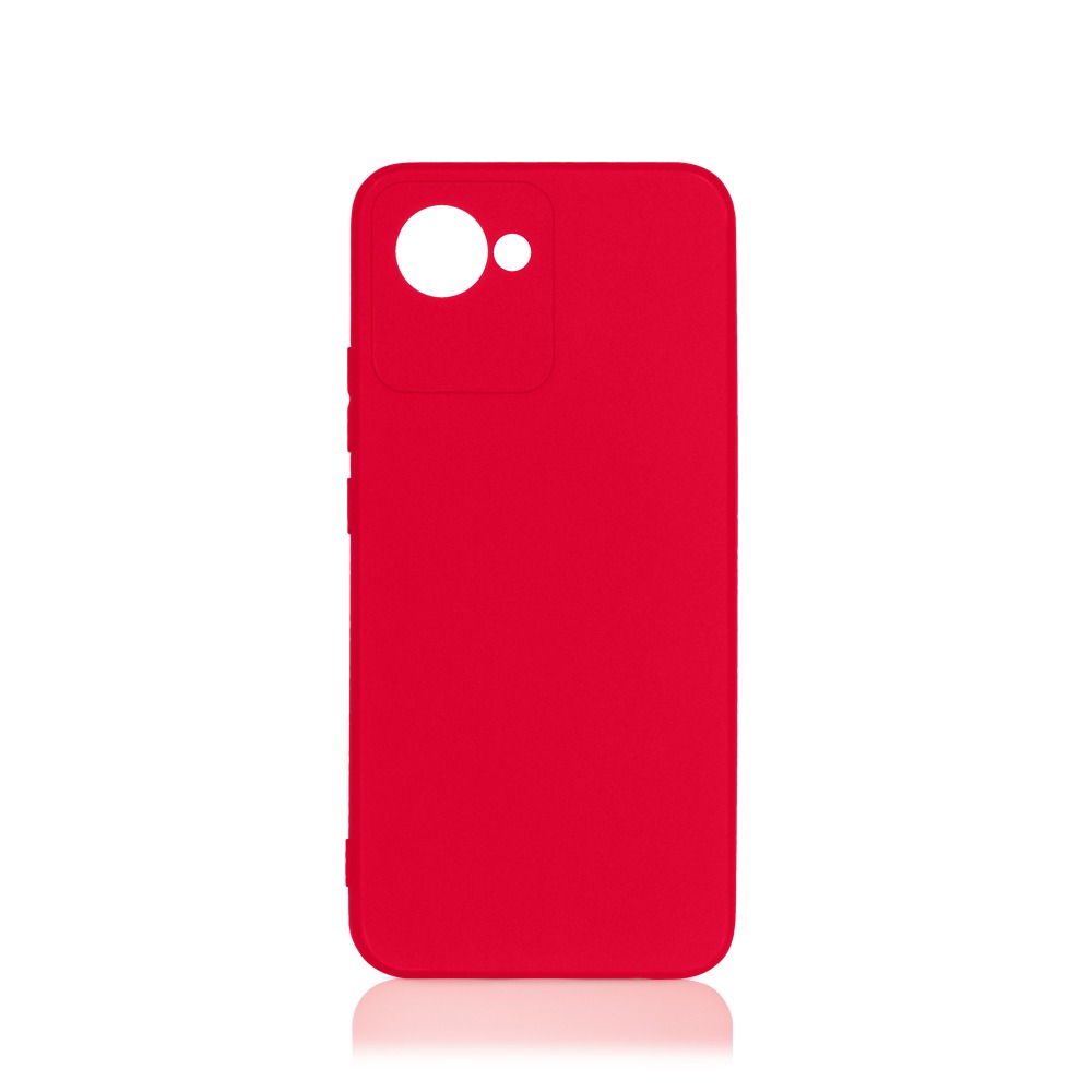 Силиконовый чехол для Realme C30 DF rmCase-18 (red)