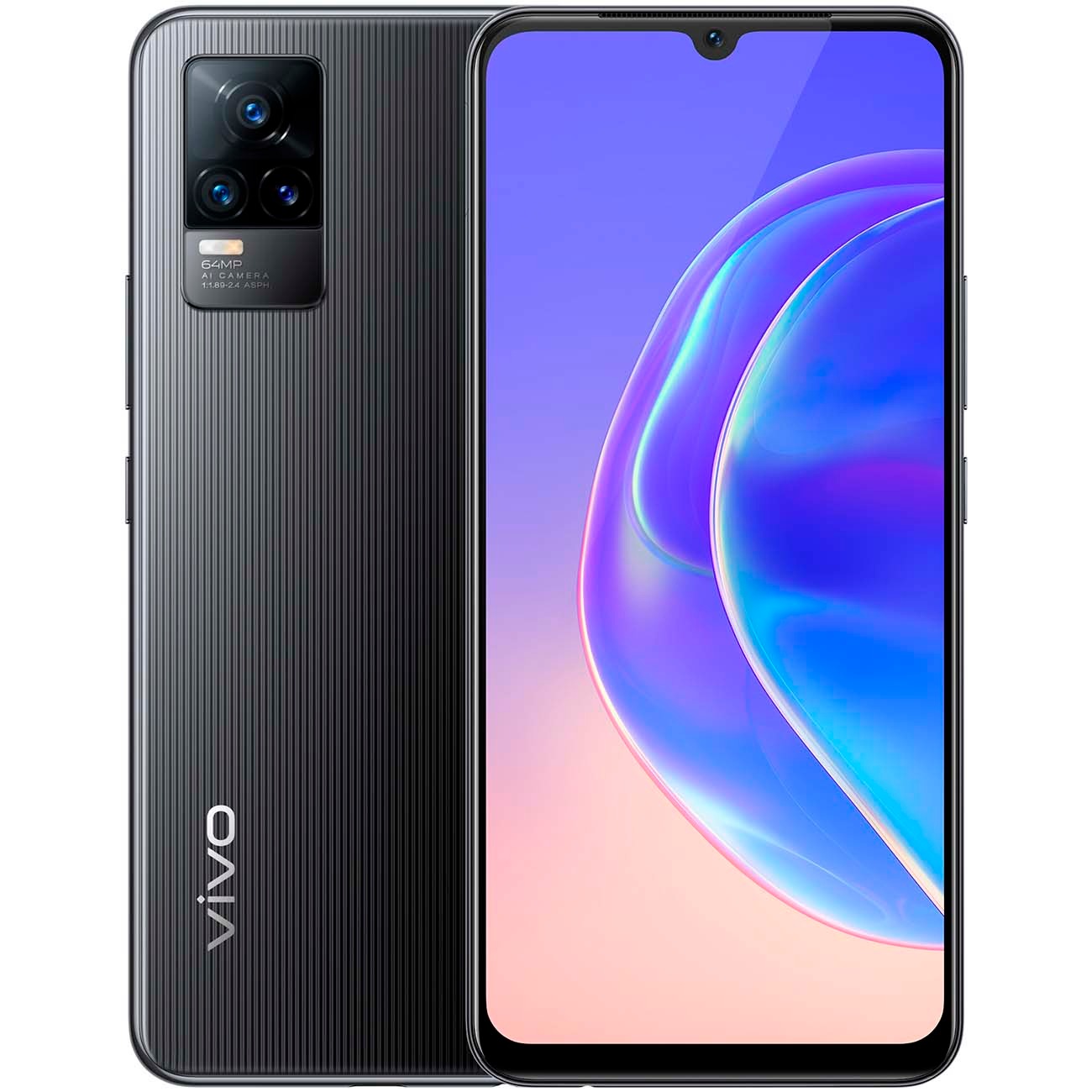 Vivo V21e (8/128Gb, Roman Black)