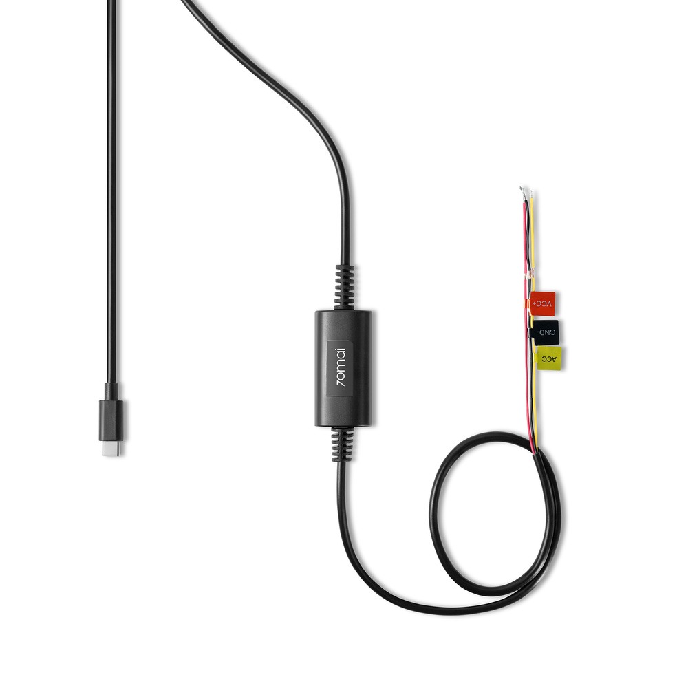 Комплект подключения видеорегистратора 70mai Hardware Kit (Type-C)