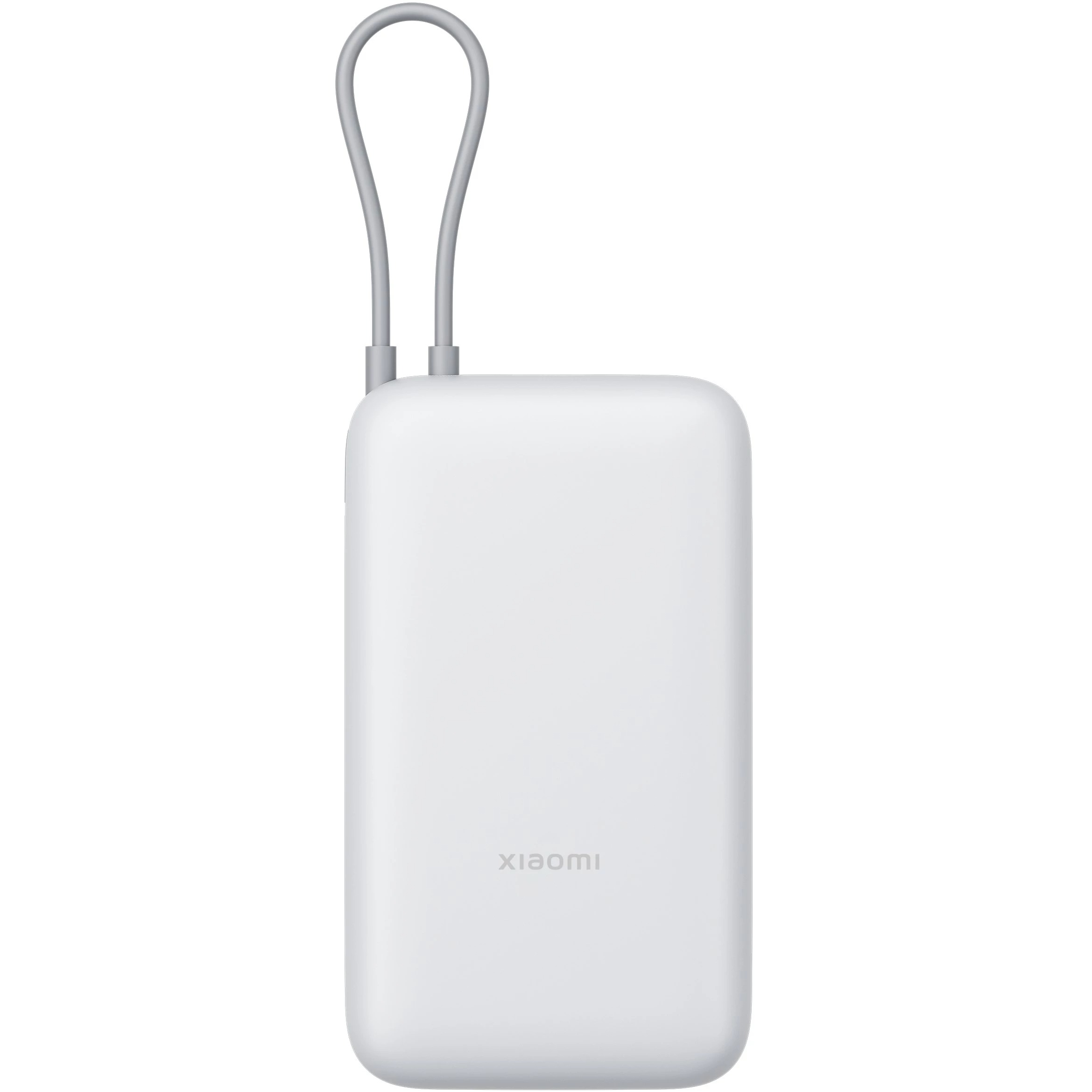 Портативный аккумулятор Xiaomi Mi Power Bank With Cable USB-C 20000mAh Light Gray