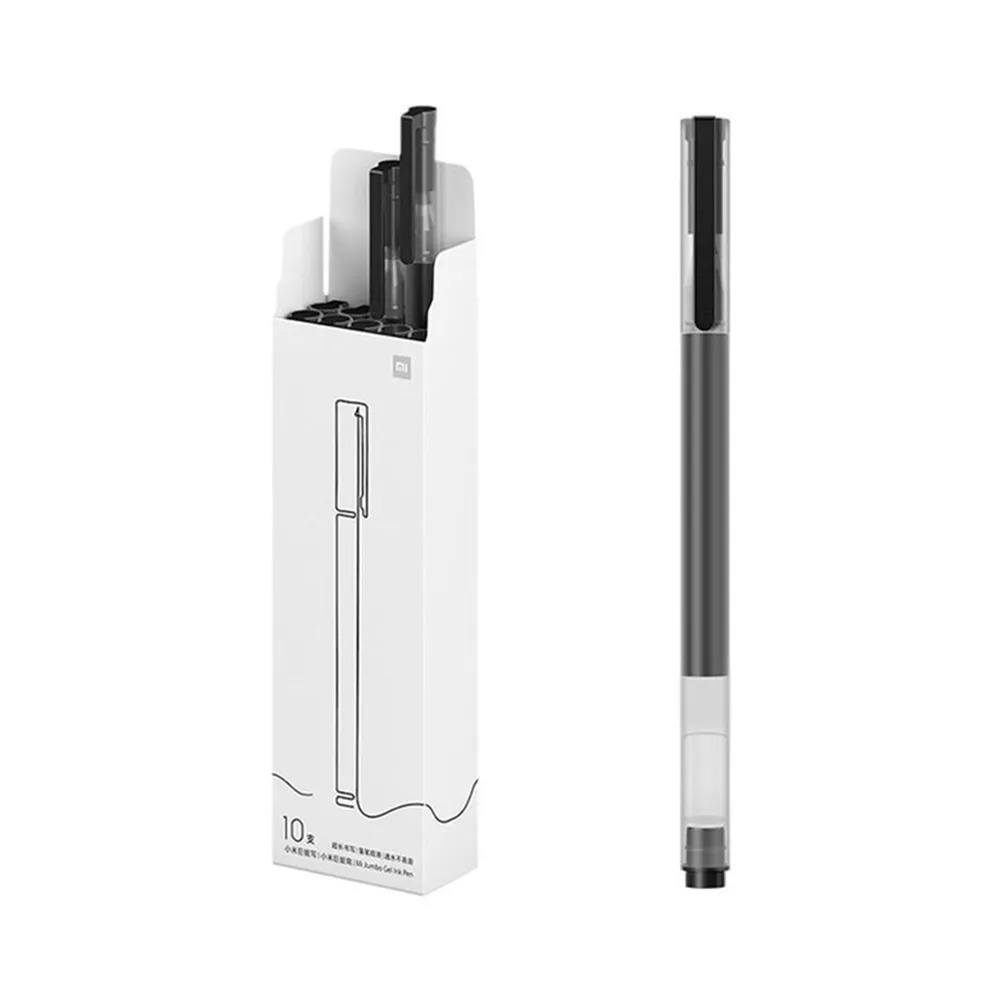 Набор гелевых ручек Xiaomi Mi Jumbo Gel Ink Pen 10 шт (Black)