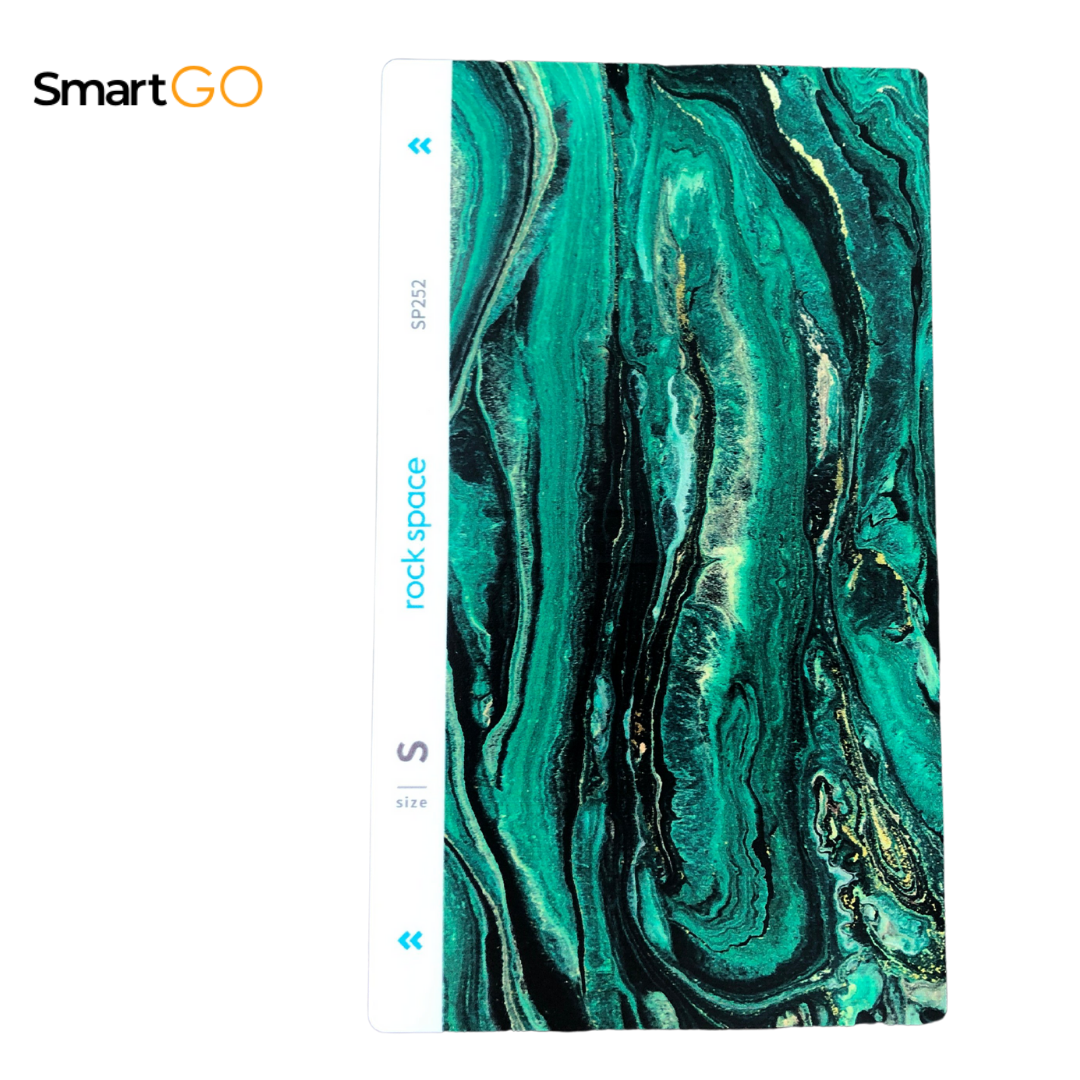 Защитная гидрогелевая плёнка (Зеленые волны)