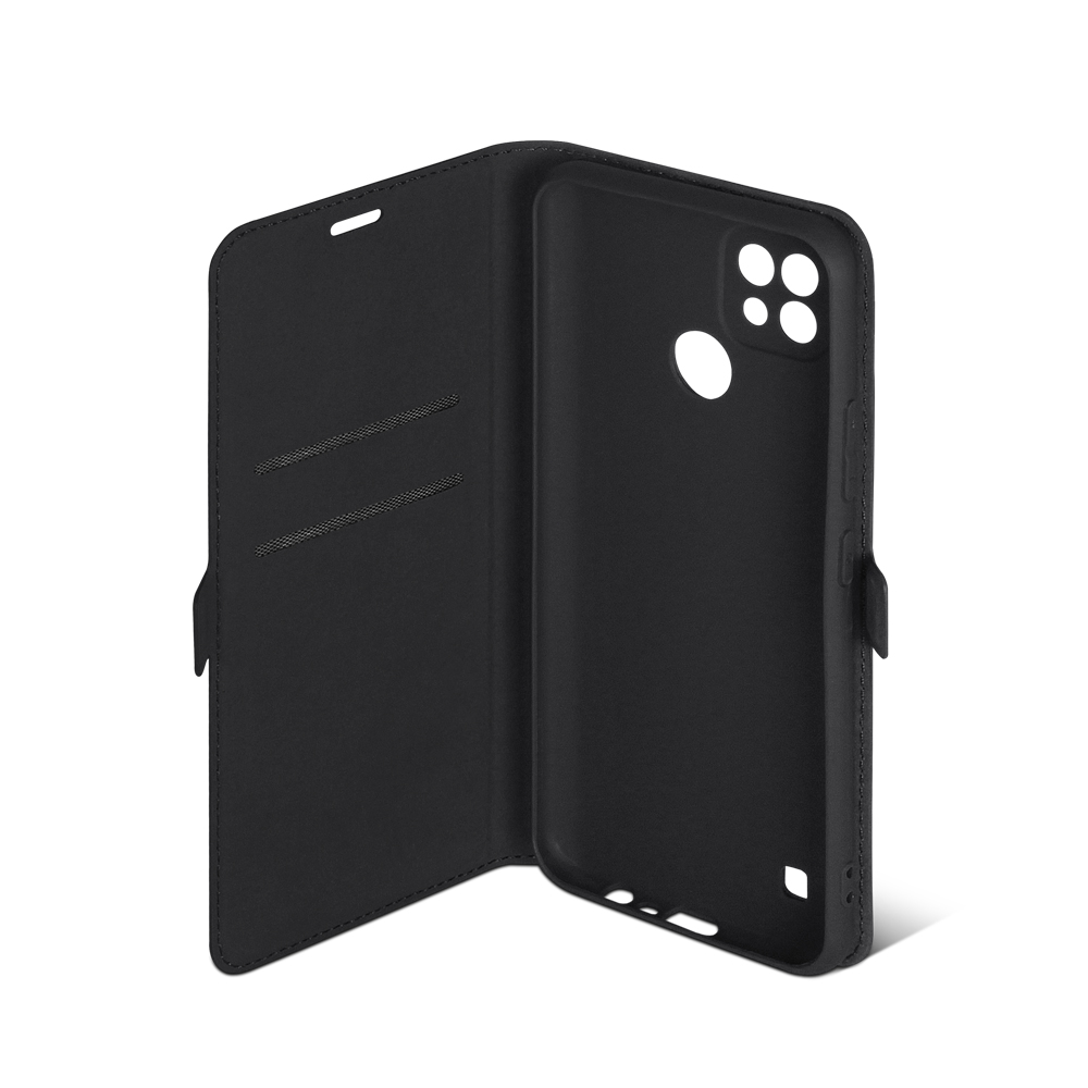 Чехол с флипом для Realme C21 DF rmFlip-16 (black)