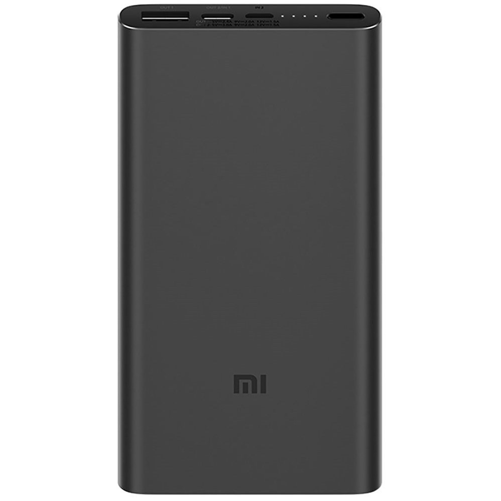 Внешний аккумулятор Xiaomi Mi Power Bank 3 (PLM12ZM) (10000 mAh, черный)