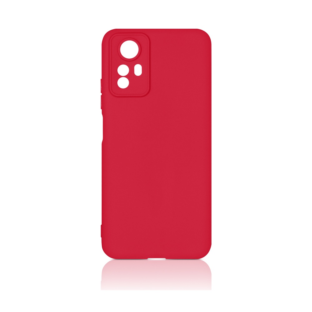 Силиконовый чехол для Xiaomi Redmi Note 12s DF (red)