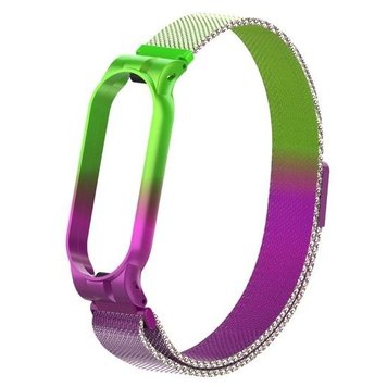 Ремешок миланский с магнитом для Mi band 5 Zixia