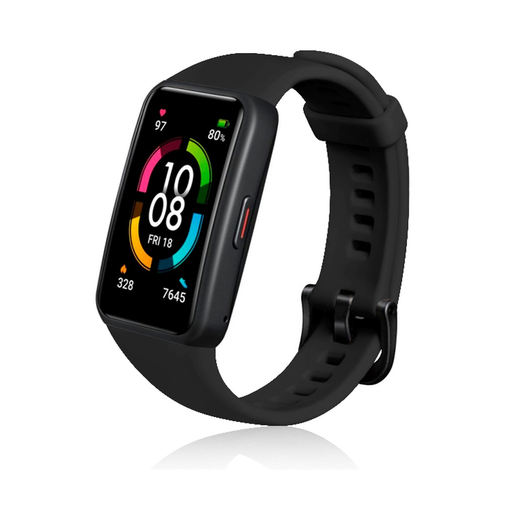 Ремешок классический силиконовый для Huawei/Honor Band 6 DF