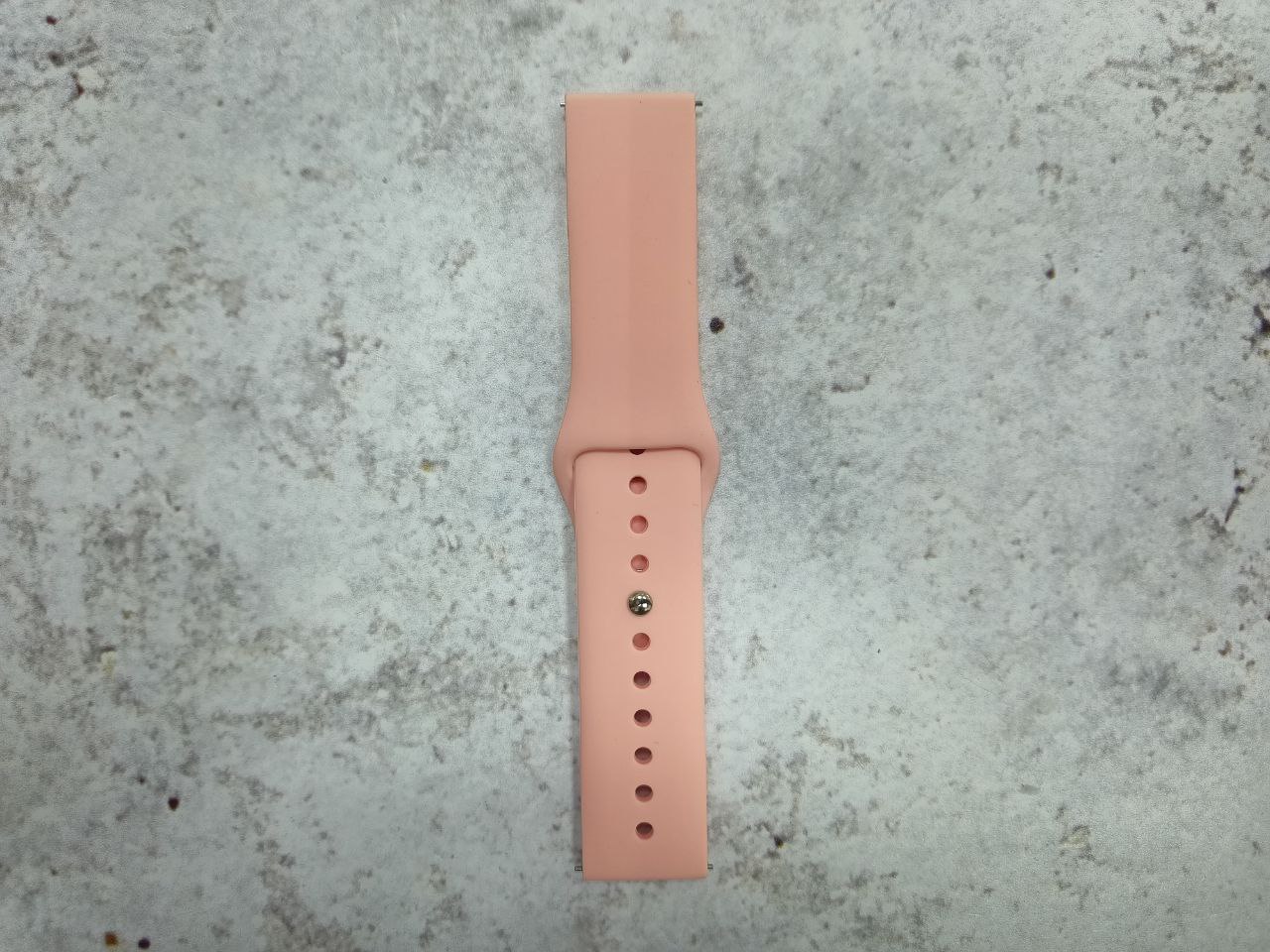Ремешок силиконовый 22мм (Pink)