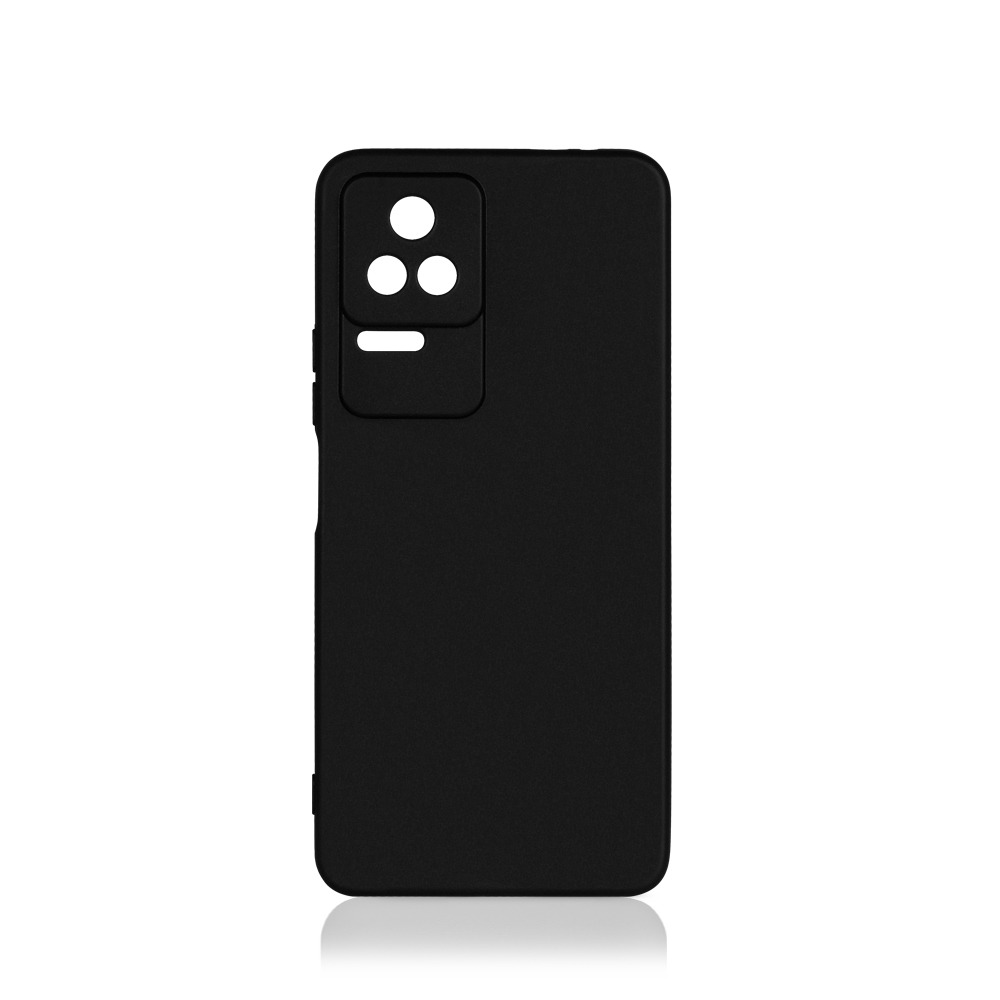 Силиконовый чехол для Poco F4 (5G) DF (black)