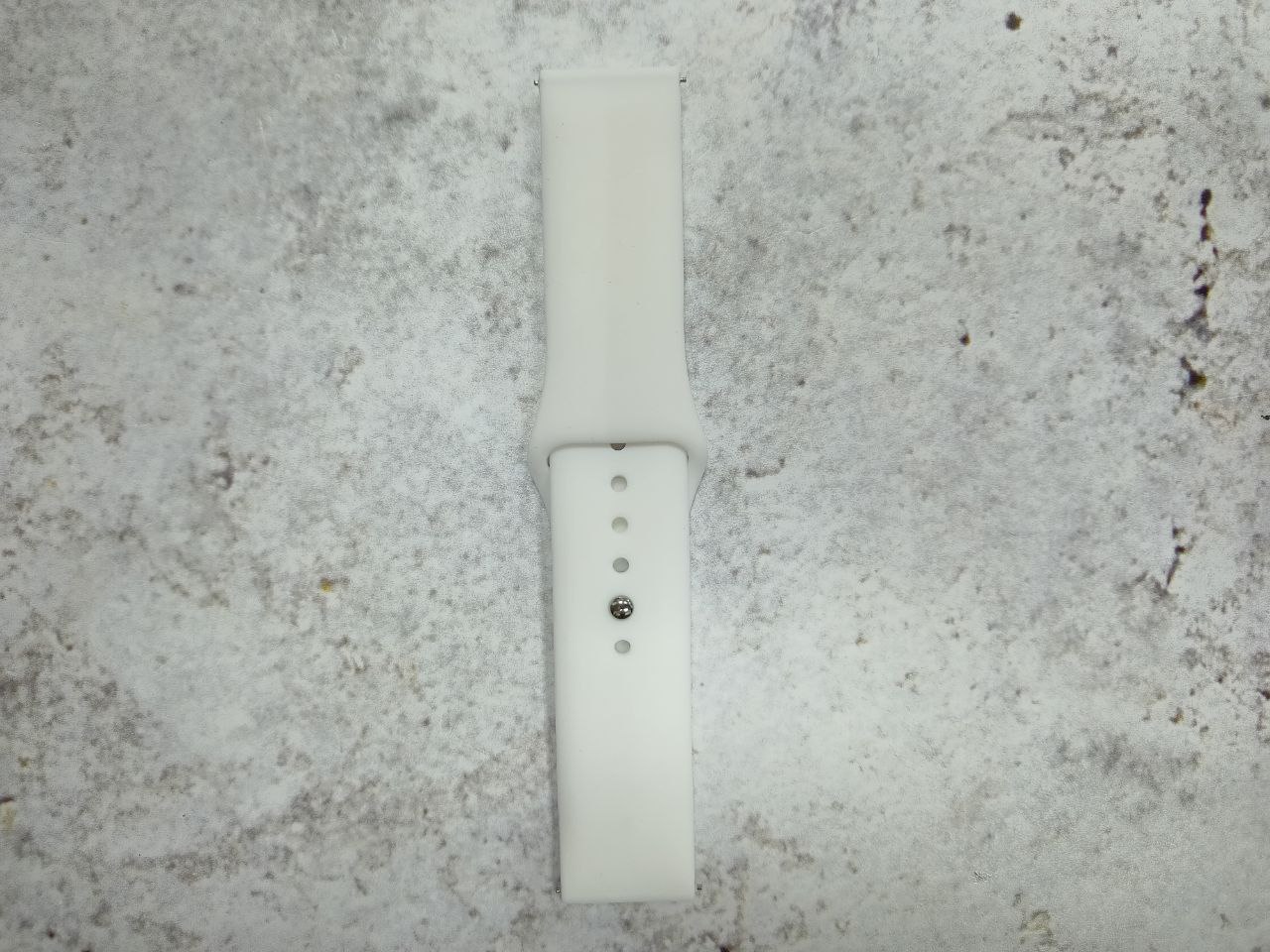 Ремешок силиконовый 22мм (White)
