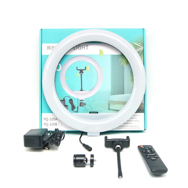 Кольцевая лампа 32 см (пульт, держатель. 220v)