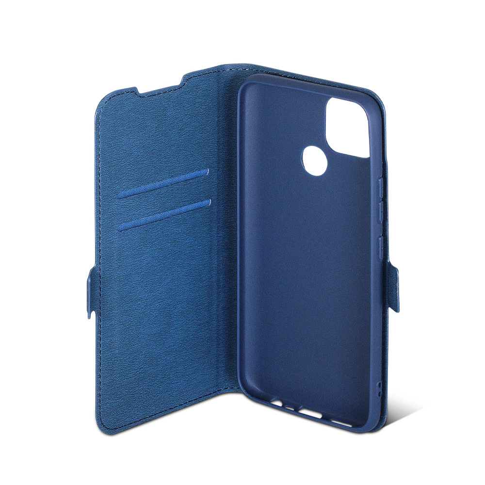 Чехол с флипом для Realme C25/C25s DF rmFlip-18 (blue)
