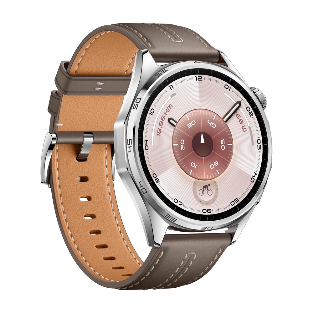 Смарт-часы HUAWEI WATCH GT 6 46mm Серый ремешок из композитной кожи