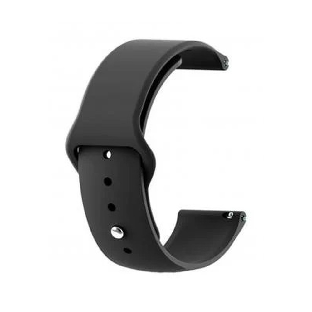 Ремешок силиконовый 20мм (Black)