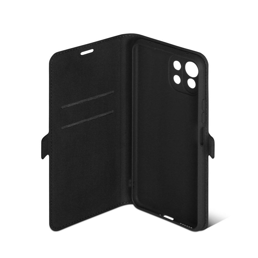 Чехол с флипом для  Xiaomi Mi 11 Lite DF xiFlip-71 (black)