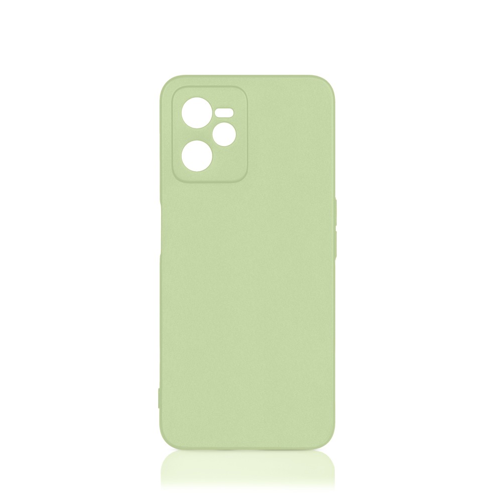 Силиконовый чехол для Realme C35 DF (light green)