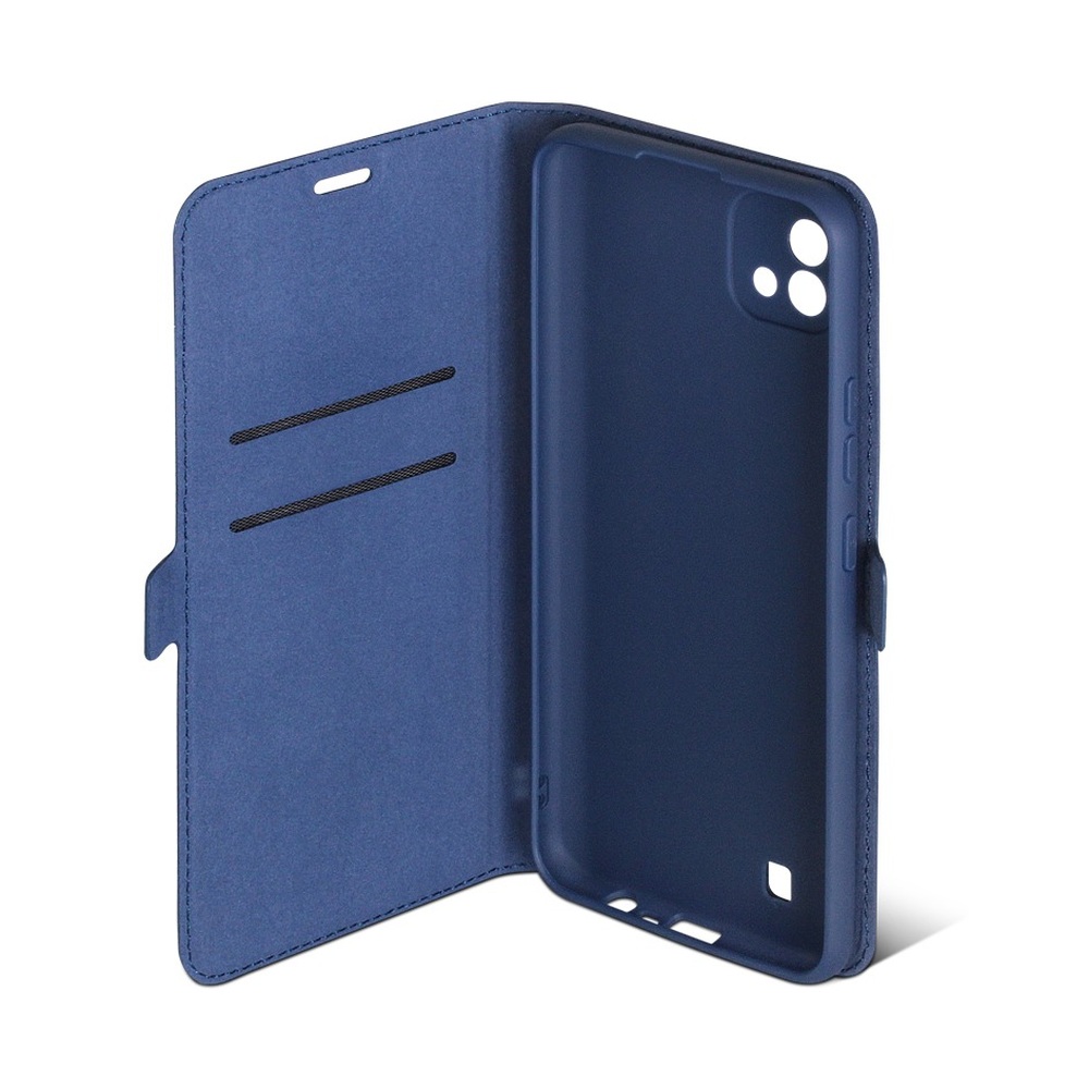 Чехол с флипом для Realme C20/C11 (2021) DF rmFlip-15 (blue)