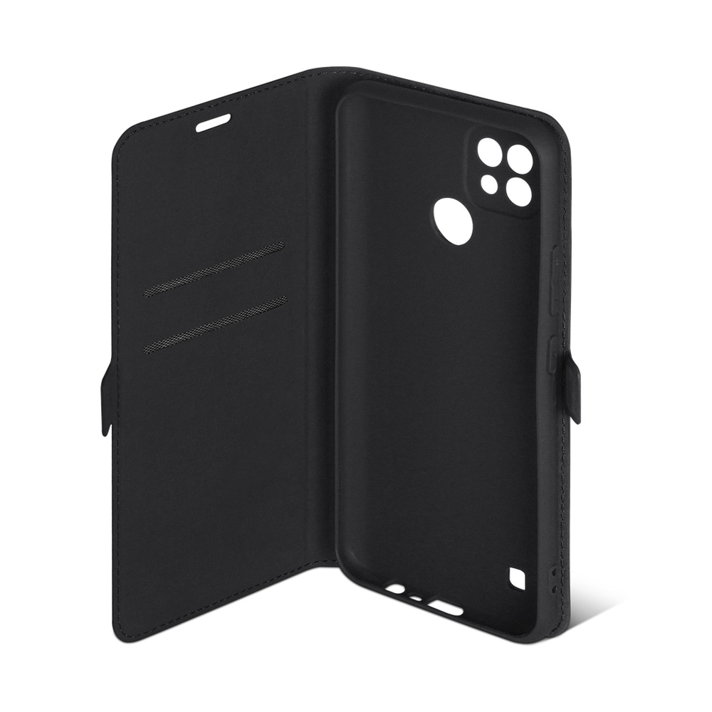 Чехол с флипом для Realme C21 DF rmFlip-16 (black)