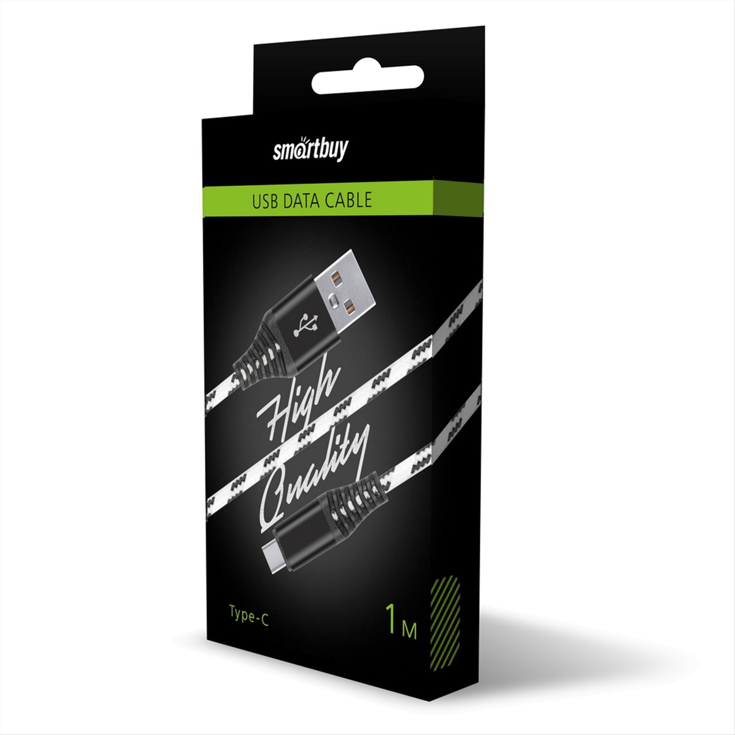 Type-C USB2.0 1м SmartBuy (защита от перелома)