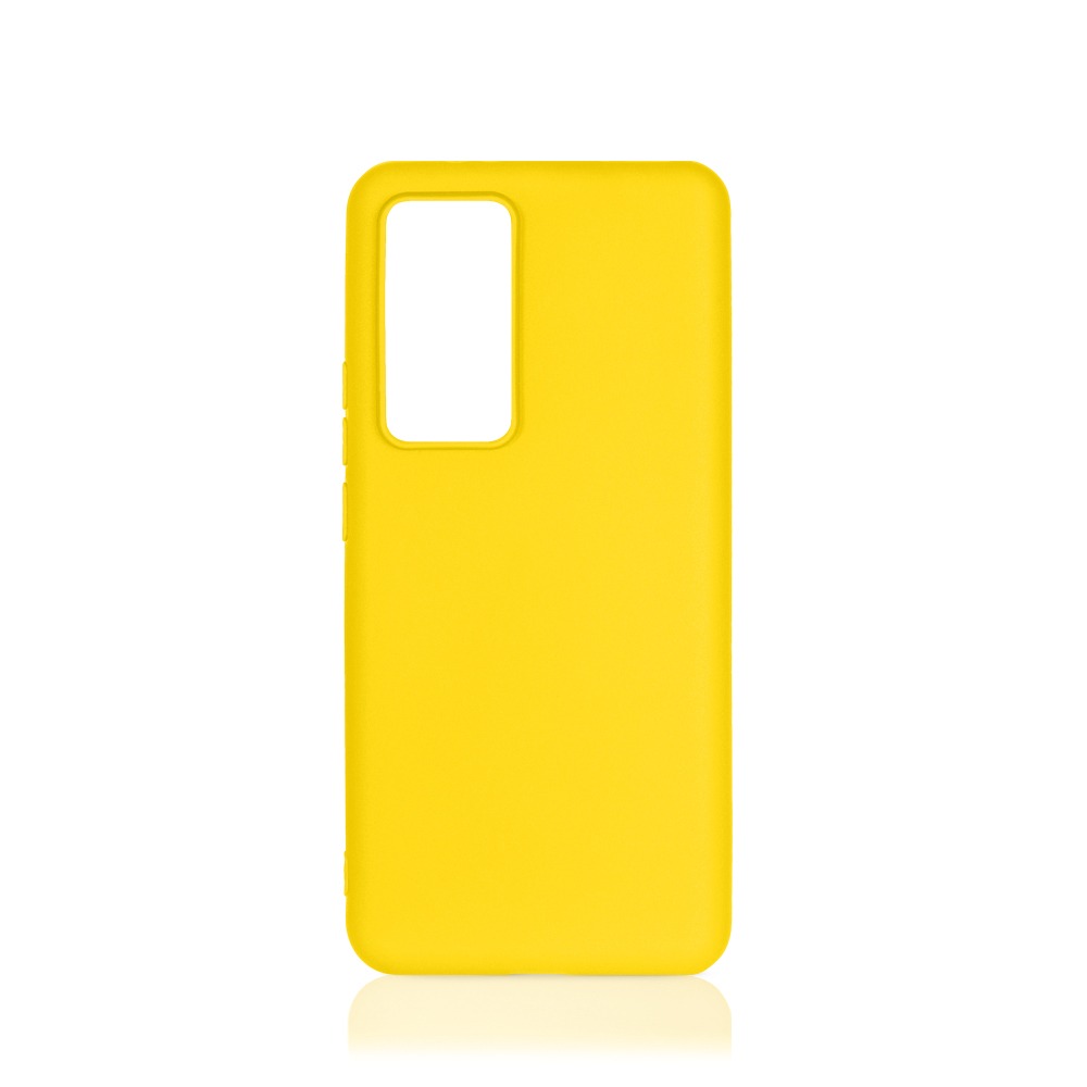 Силиконовый чехол для Xiaomi 12T/12T Pro DF (yellow)