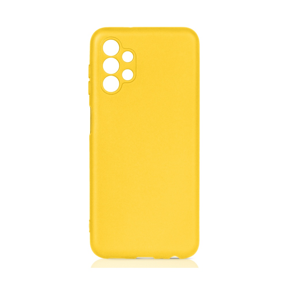 Силиконовый чехол для Samsung Galaxy A13 (yellow)