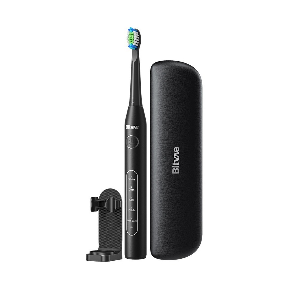 Электрическая зубная щетка Bitvae D2 Daily Toothbrush (8 насадок) черная