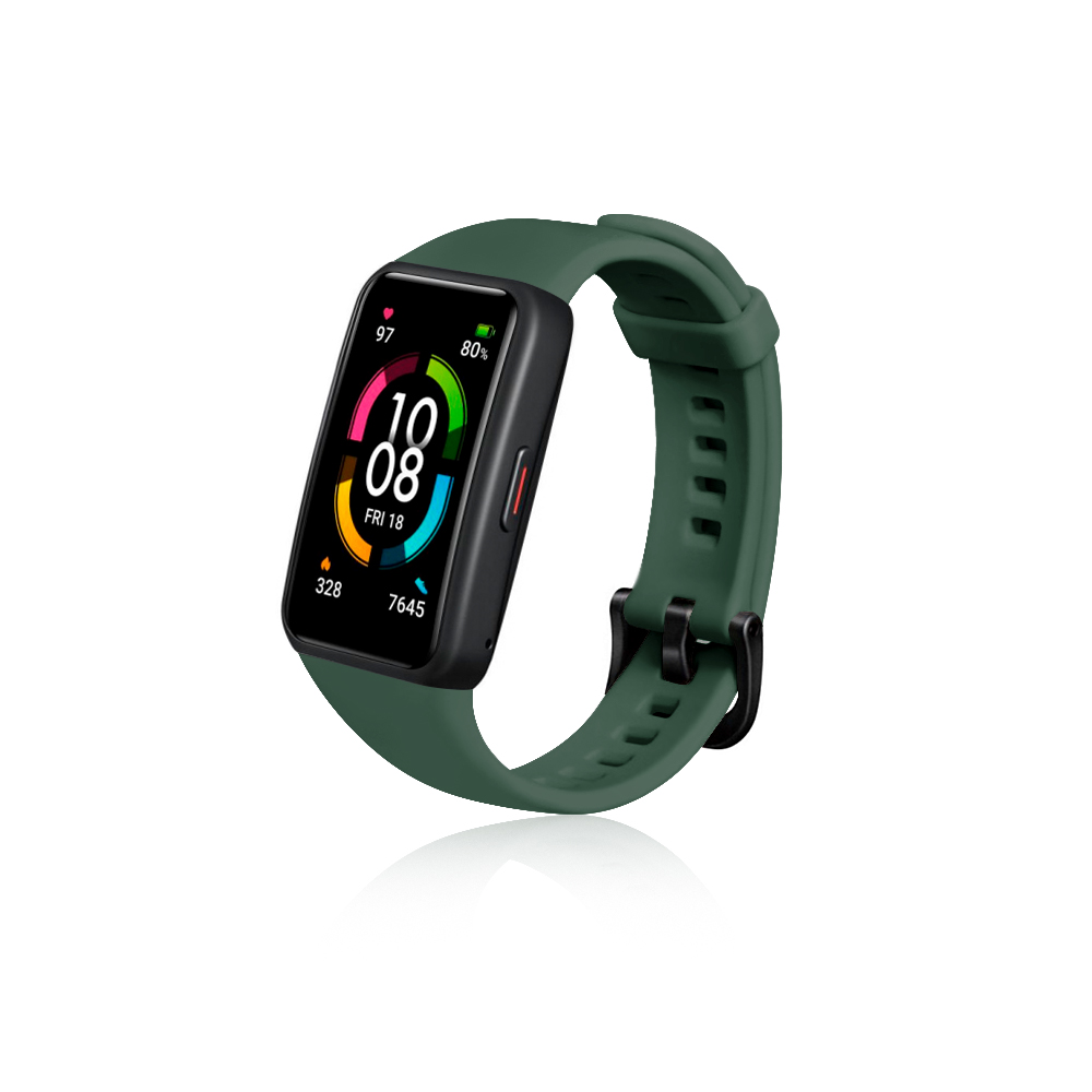 Ремешок для Honor Band 6 DF (зеленый)