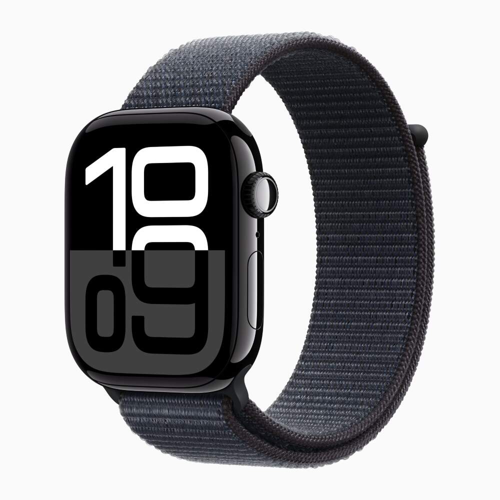 Apple Watch Series 10 42mm Jet Black Sport Loop
