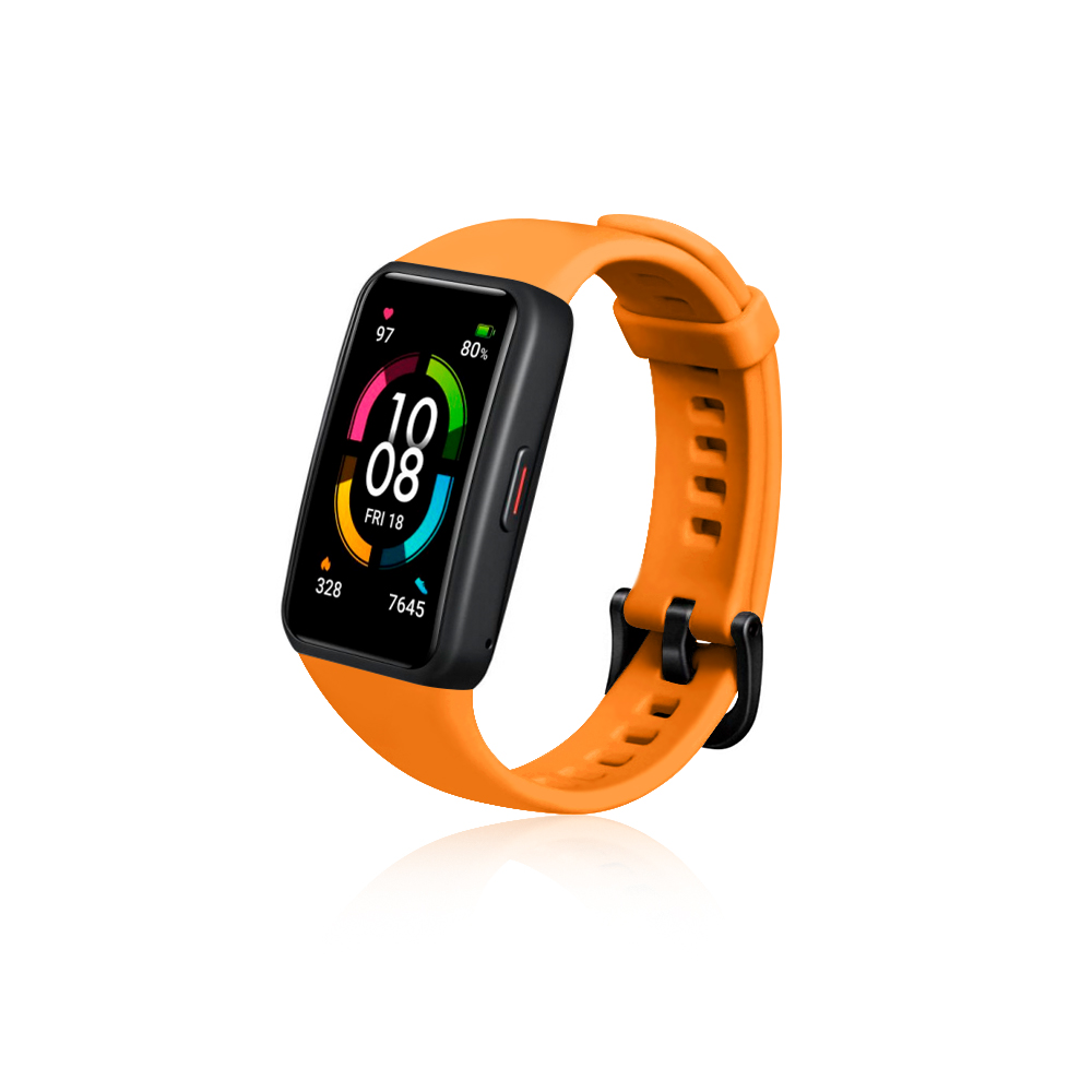 Ремешок для Honor Band 6 DF (оранжевый)
