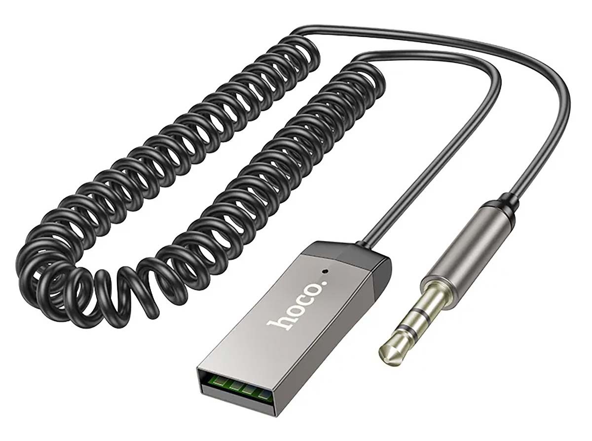 Аудиоресивер Hoco E78 Bluetooth Серебро