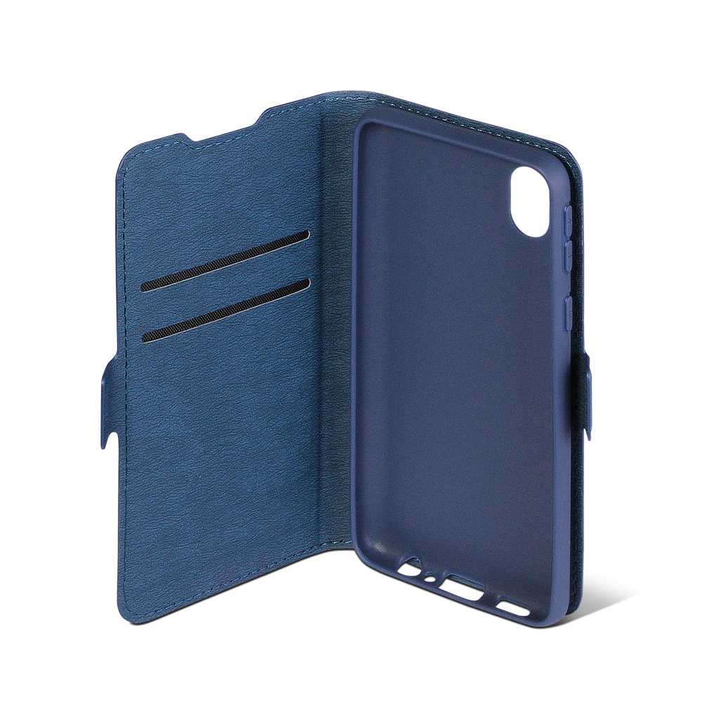 Чехол с флипом для Samsung Galaxy A01 Core/ A3 Core DF (blue)