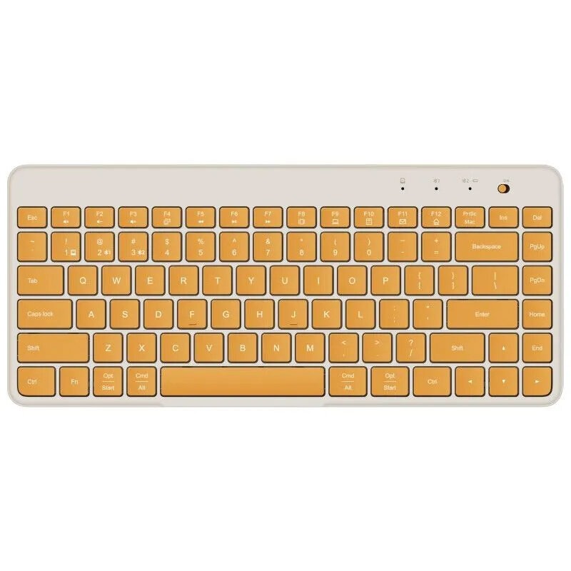 Клавиатура беспроводная Xiaomi Mi Dual Mode Wireless Keyboard Beige RU