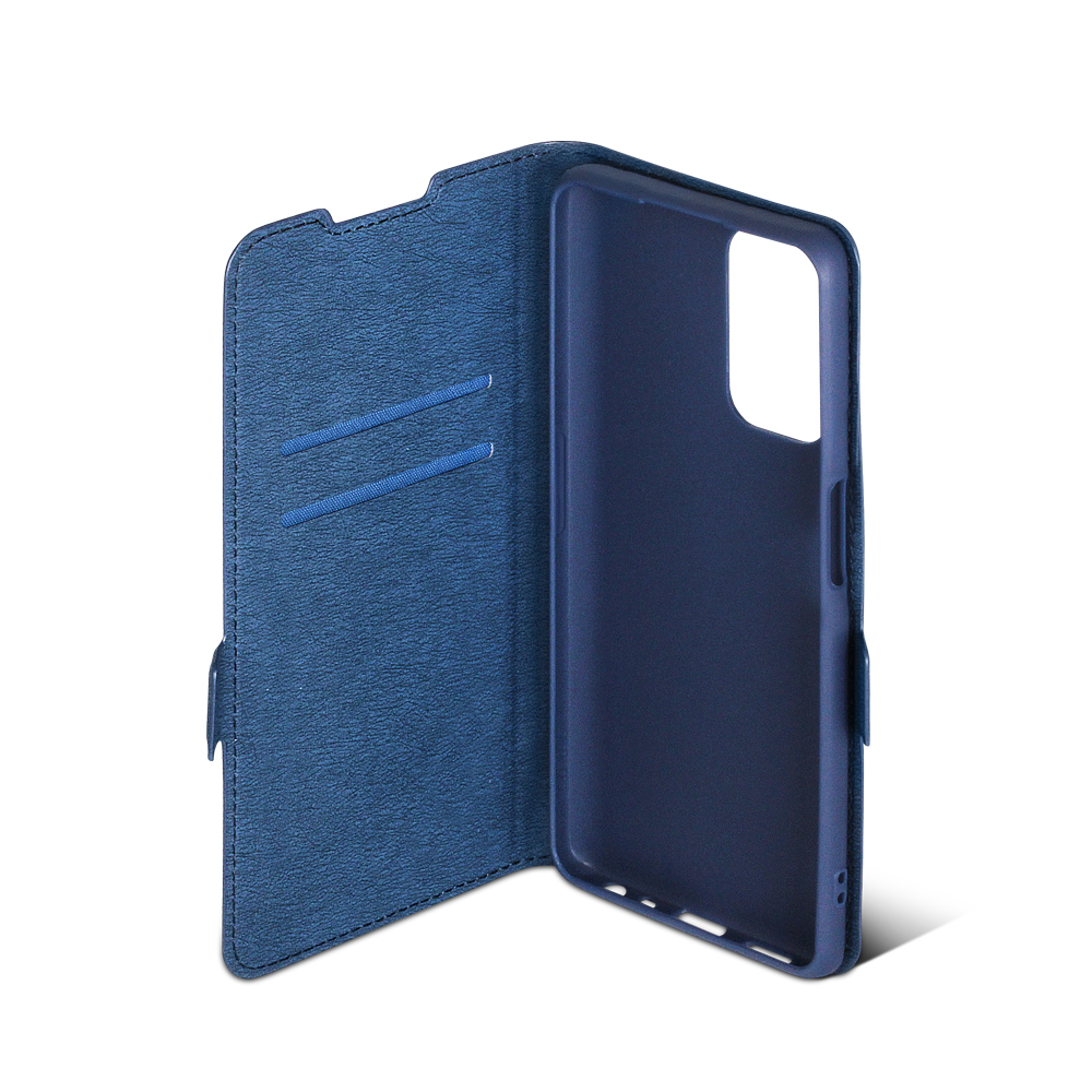 Чехол с флипом для Oppo A54 (4G) DF oFlip-17 (blue)