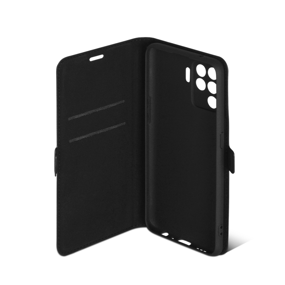 Чехол с флипом для Oppo Reno 5 Lite DF oFlip-16 (black)