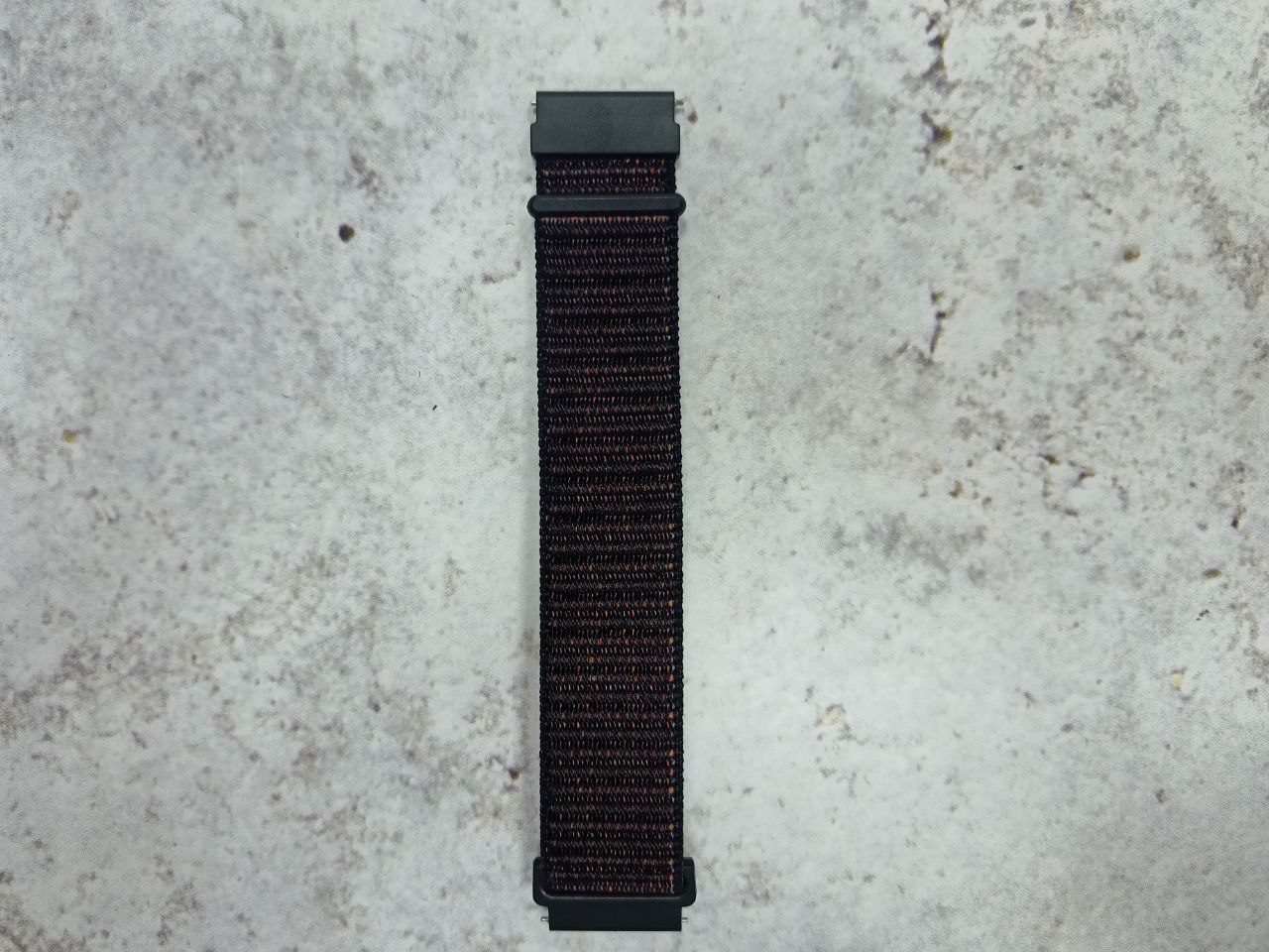 Ремешок тканевый 22мм (Black)