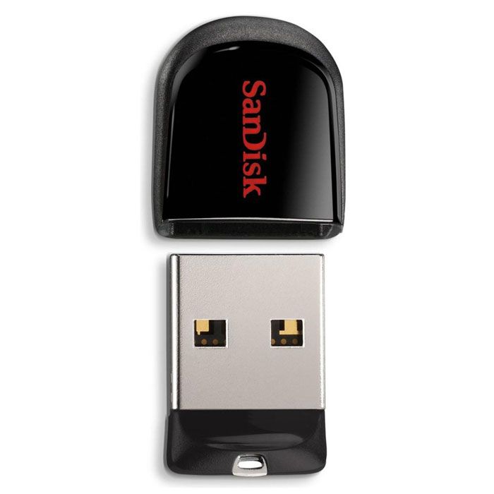 Флеш-накопитель SanDisk 64GB USB 3.0 Cruzer Fit (Black)