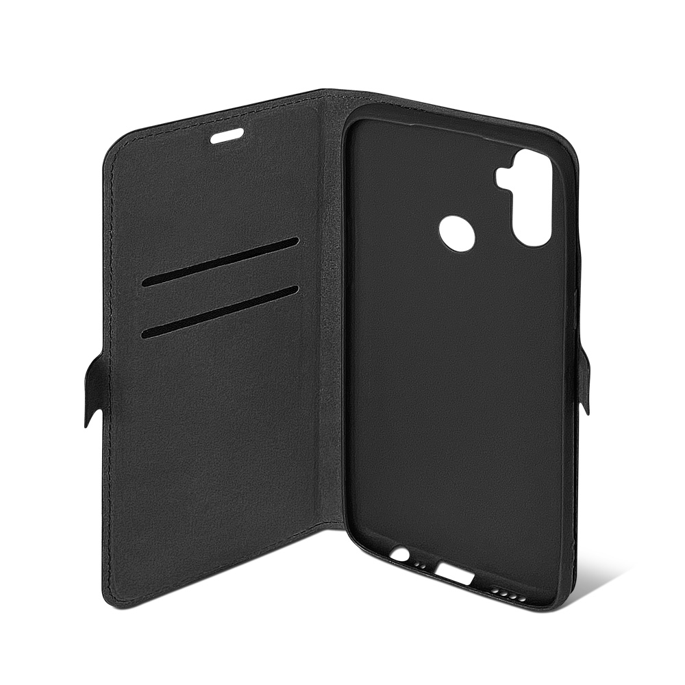 Чехол с флипом для Realme C3 DF rmFlip-06 (black)