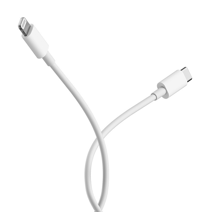 Кабель Type-C/Lightning  Cuktech 100 см белый