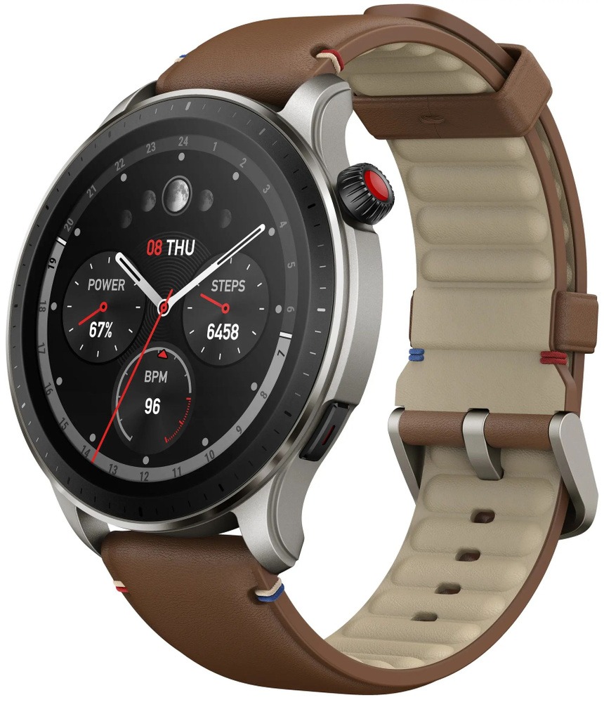 Смарт-часы Amazfit GTR 4 (Vintage Brown Leather)