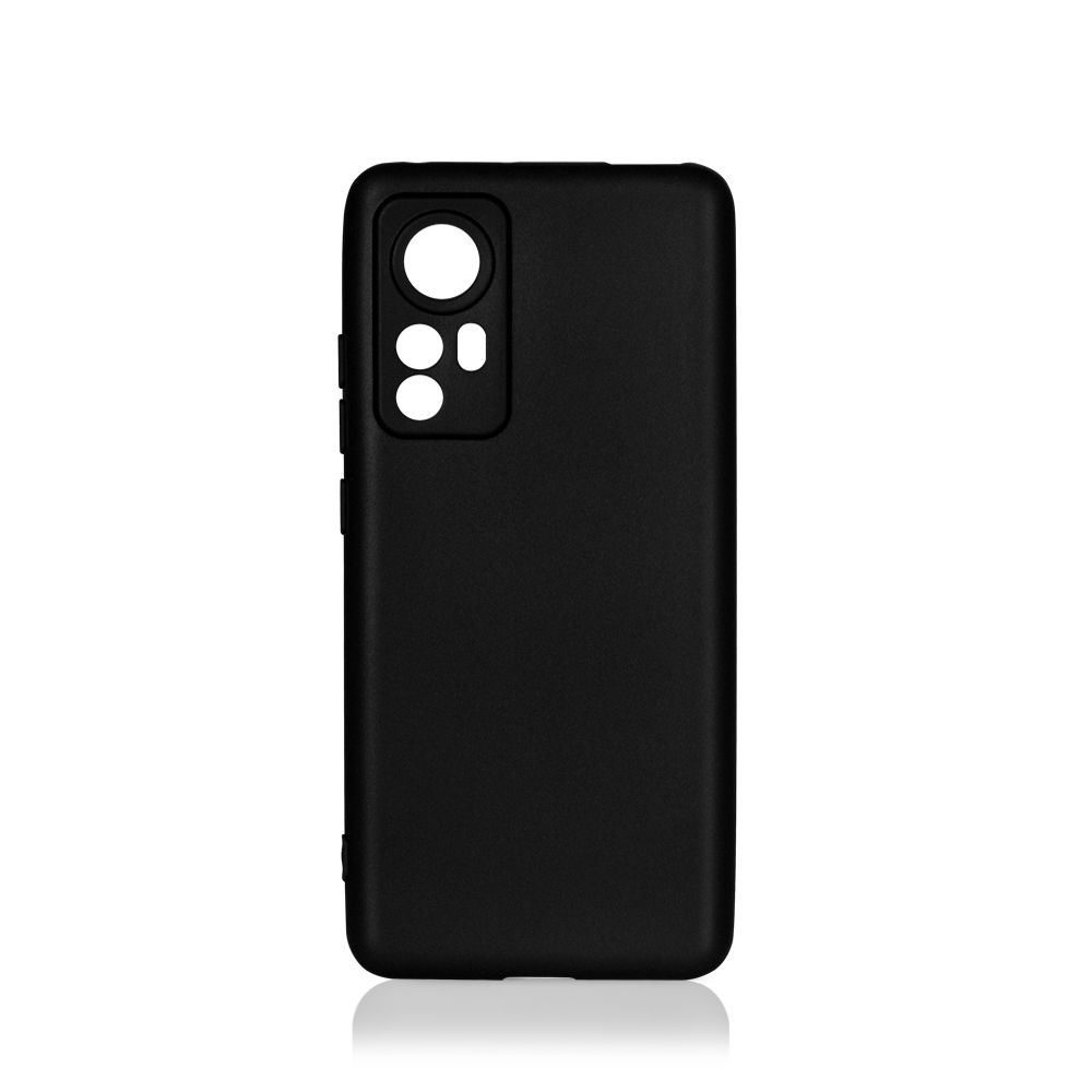 Силиконовый чехол для Xiaomi 12/12X DF xiCase-63 (black)