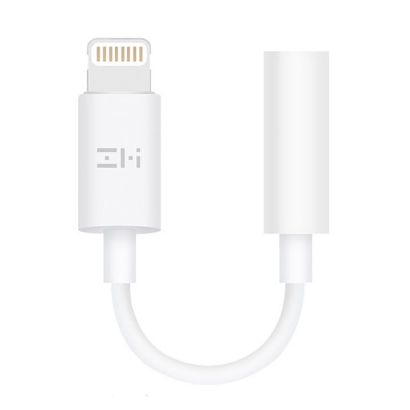 Адаптер Lightning/Jack 3.5mm ZMI (AL810) белый