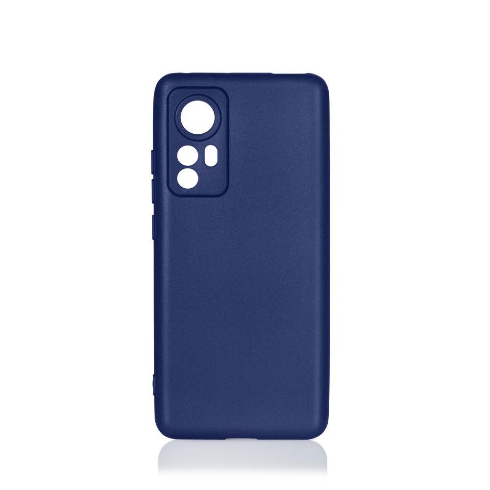 Силиконовый чехол для Xiaomi 12/12X DF xiCase-63 (blue)