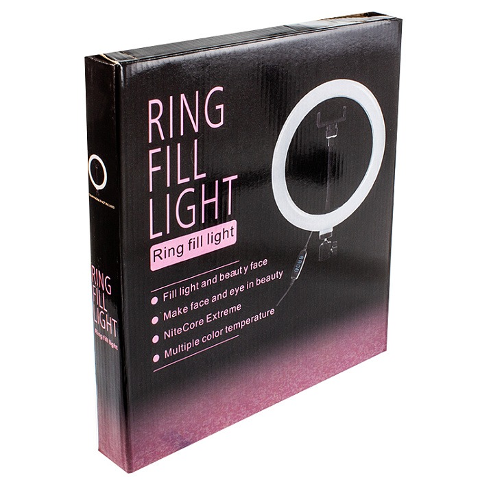 Кольцевая лампа WALKER WLR-2610 26 см белый свет