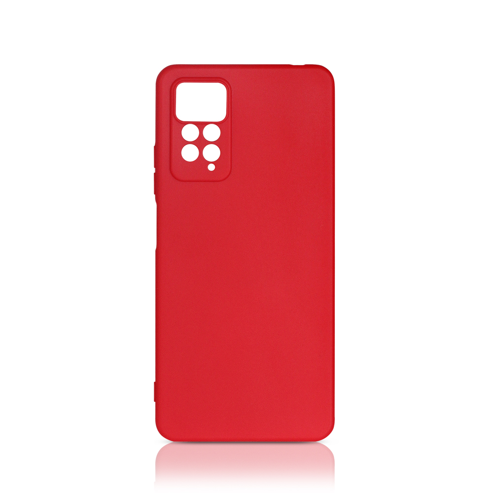 Силиконовый чехол для Xiaomi Redmi Note 11 Pro/ 11 Pro 5G DF xiCase-62 (red)