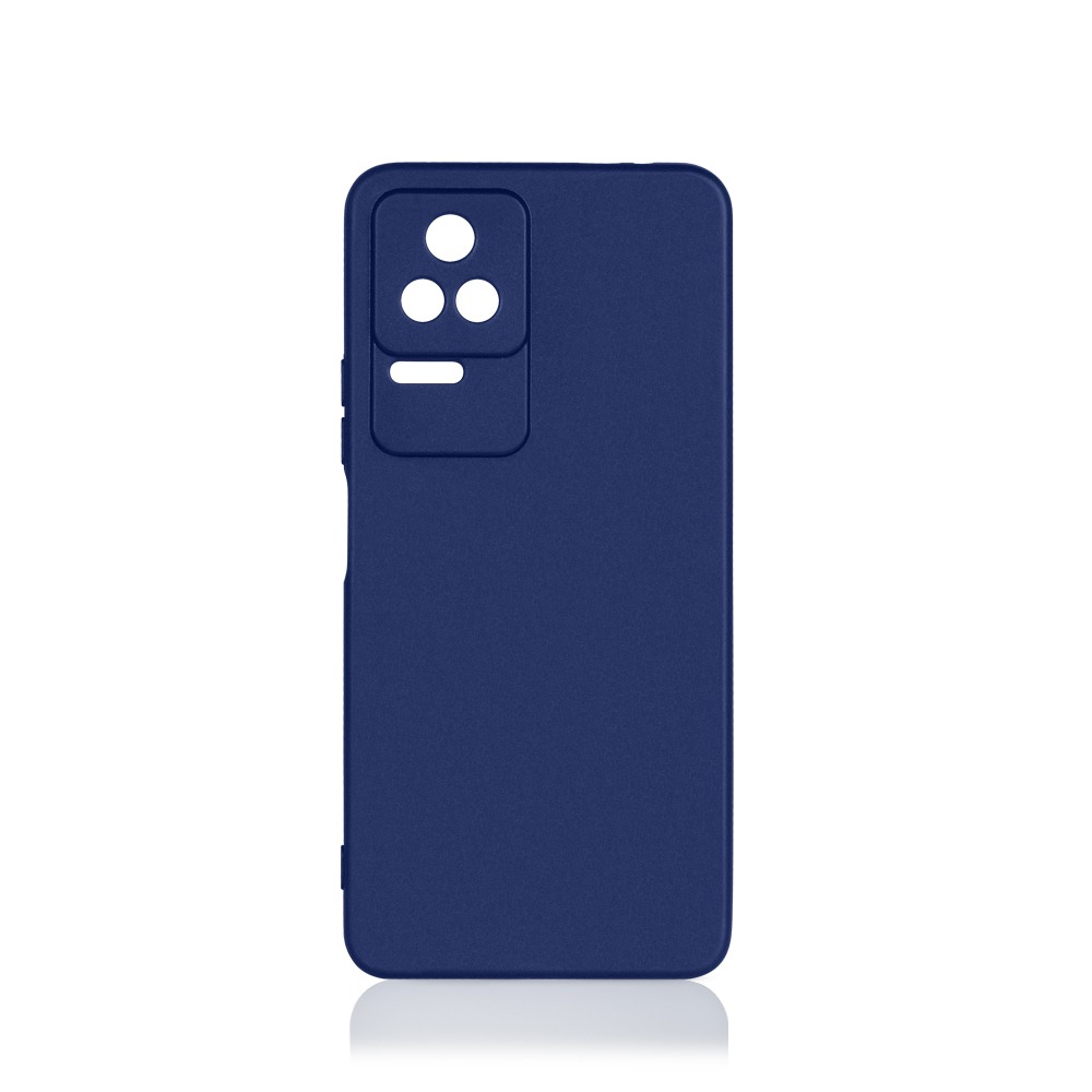 Силиконовый чехол для Poco F4 (5G) DF (blue)