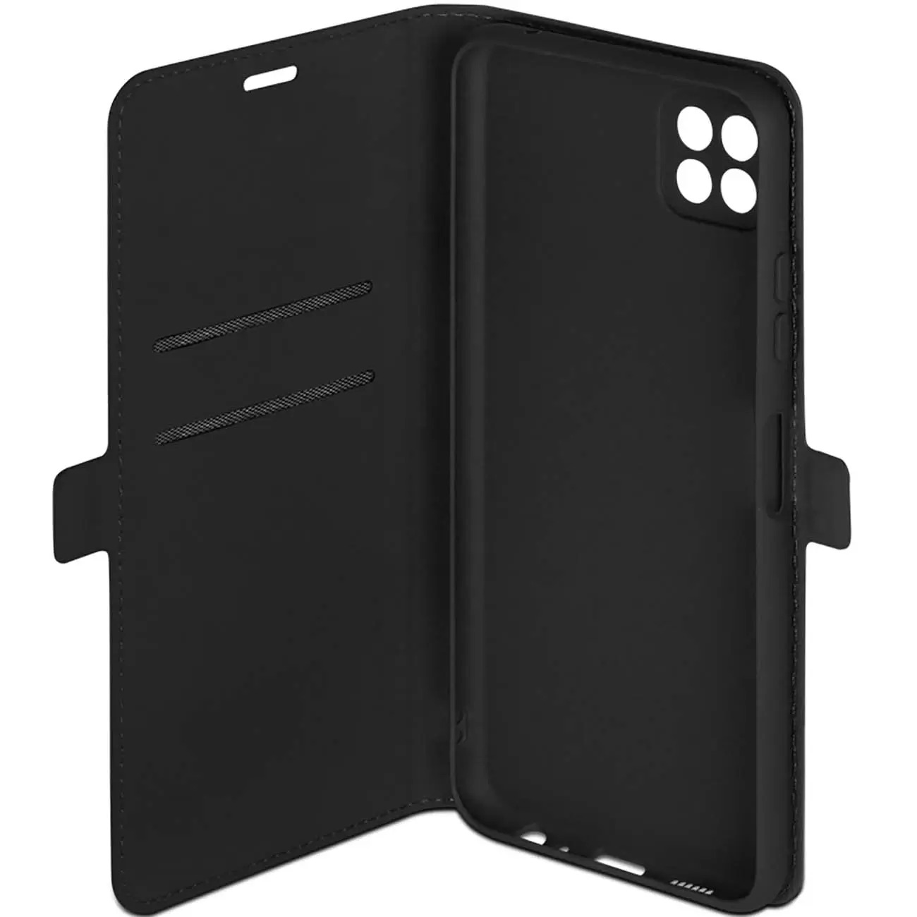 Чехол с флипом для Samsung Galaxy A22s (5G)/ A22 (5G) DF (black)