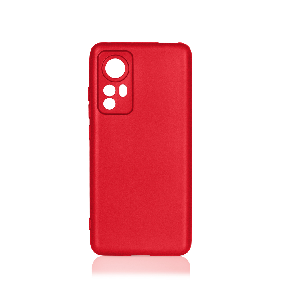 Силиконовый чехол для Xiaomi 12/12X DF xiCase-63 (red)