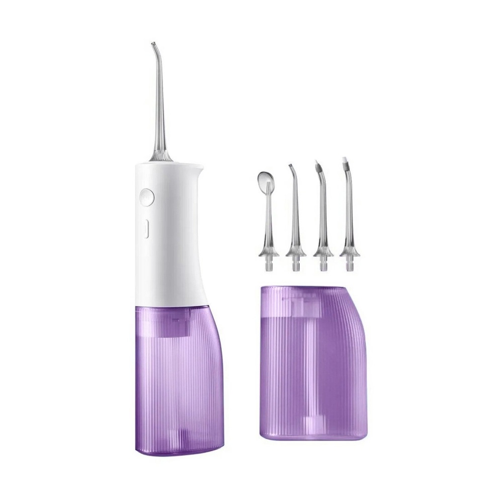 Беспроводной ирригатор Soocas W3 Pro Purple (4 насадки)