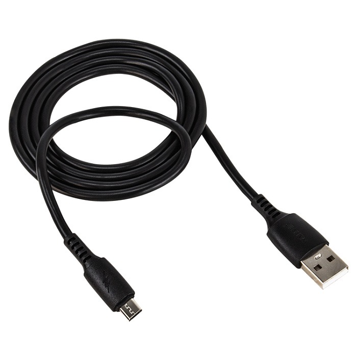 Кабель USB "WALKER" Micro USB (2.4А), черный